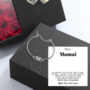 Nuo dukters mamai | SAMIRA_HEARTBRACELET_ROSEBOX
