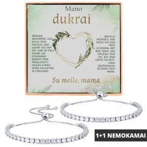 Nuo mamos dukrai | KIARA_TENNISBRACELET_TENNISBRACELET