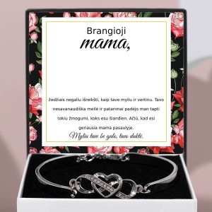 Nuo dukters mamai | HAVEN_HEARTBRACELET